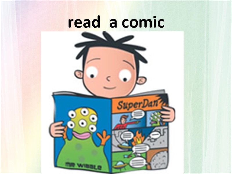 read  a comic